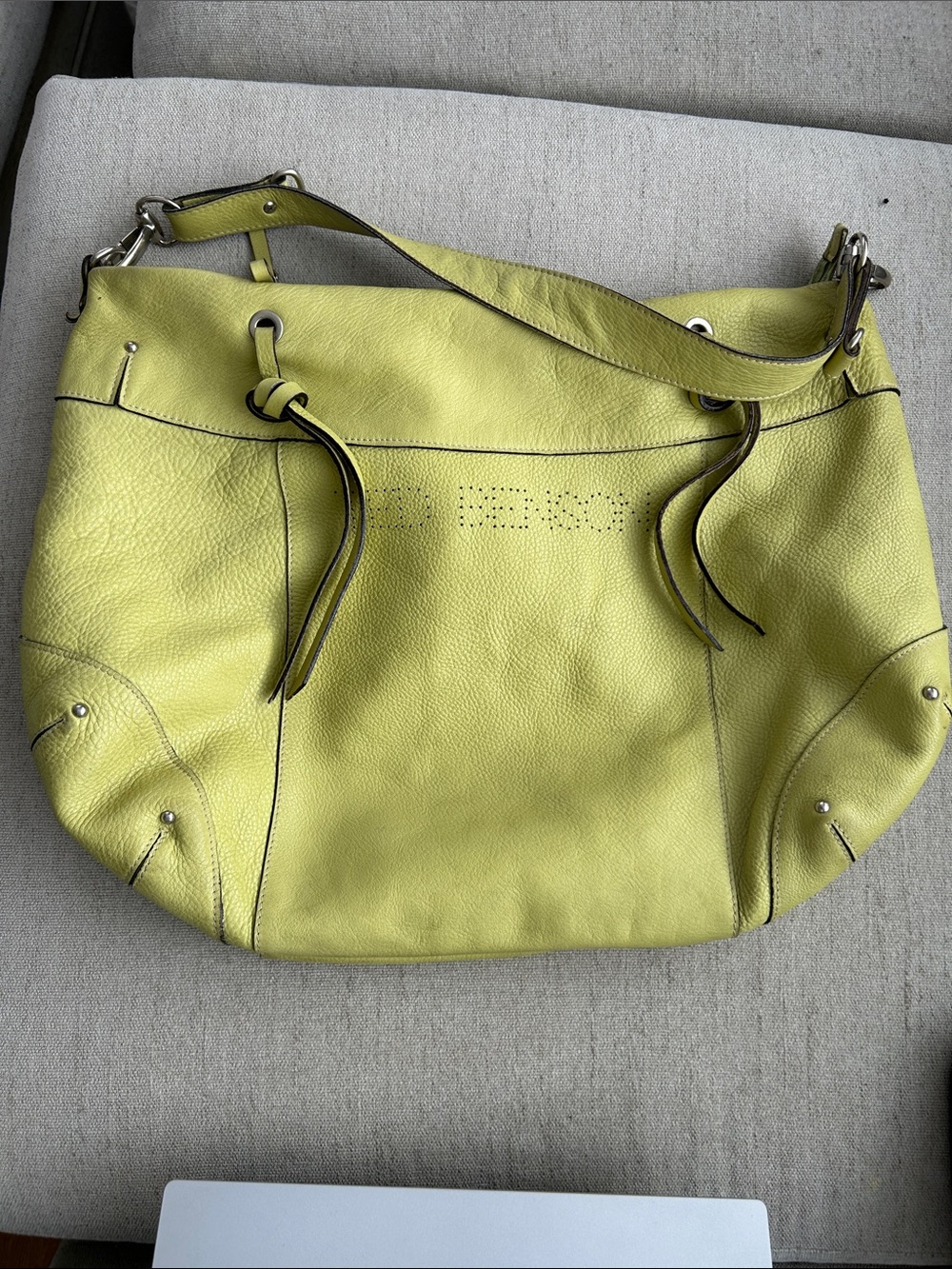 Green Ted Benson Large Tote